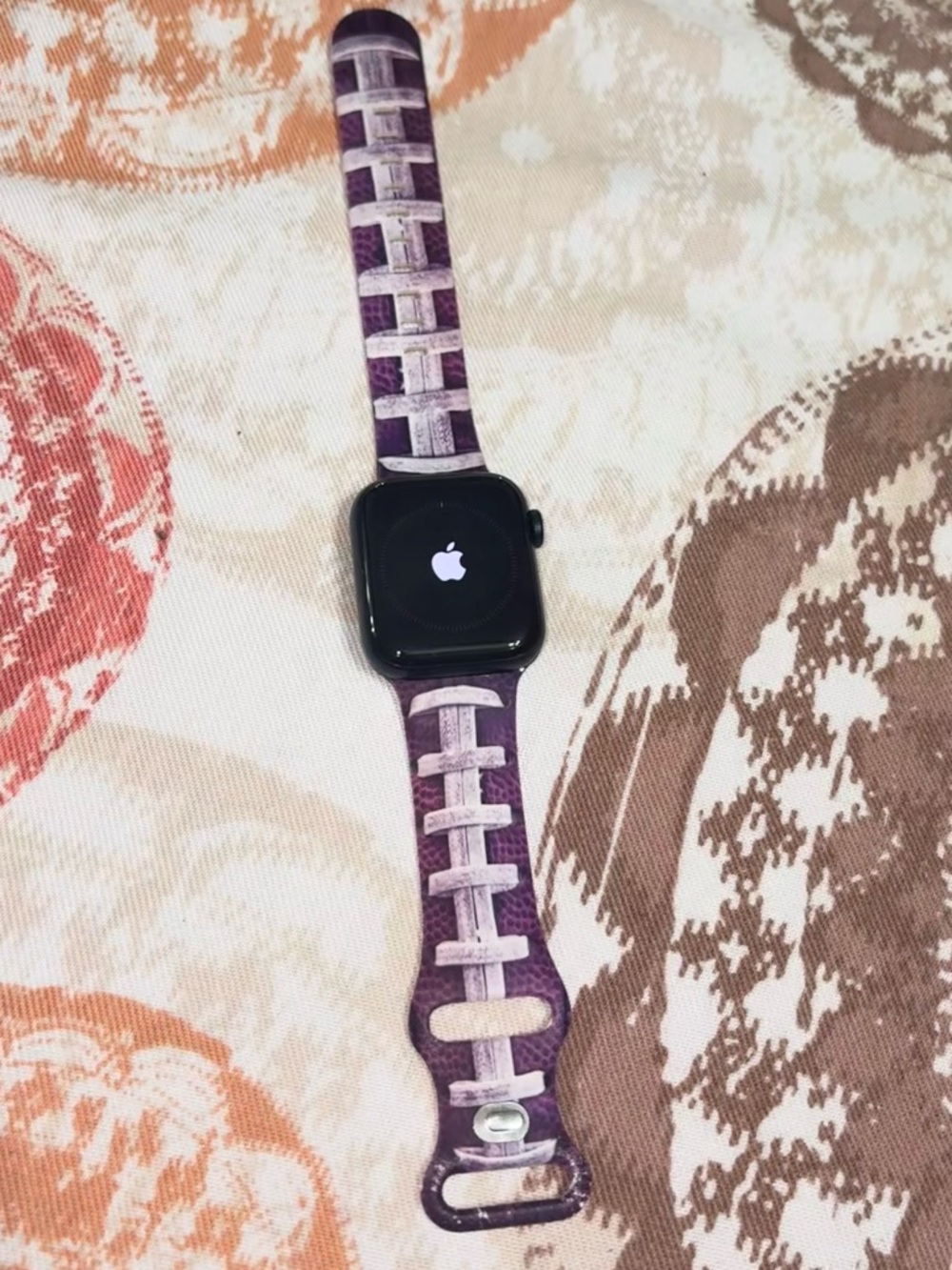 Apple Watch SE 2ND Generation with Football Sport Band - New W/O Box